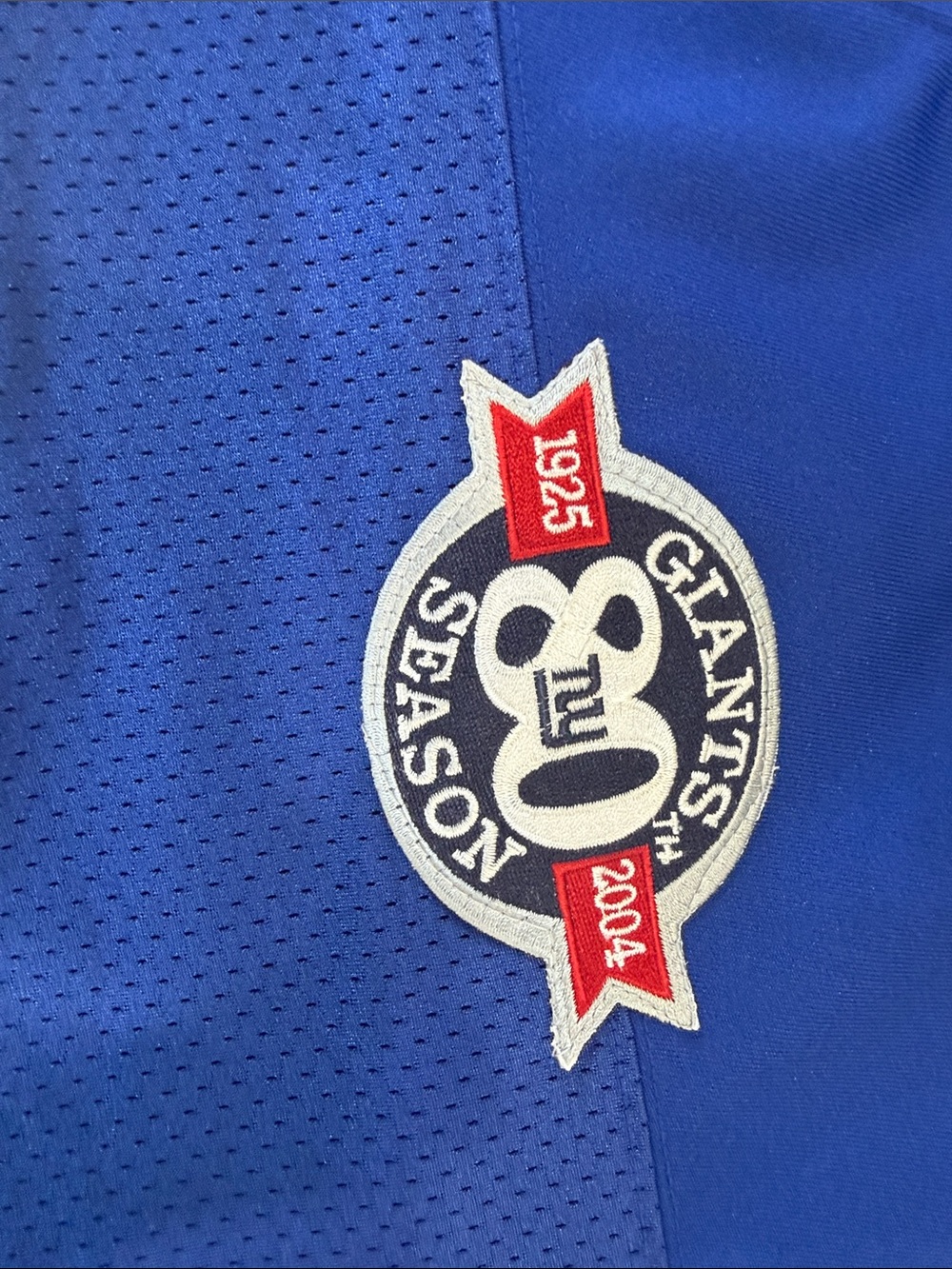 Reebok Royal Blue and White Football Jersey #10 - Picture 3 of 7